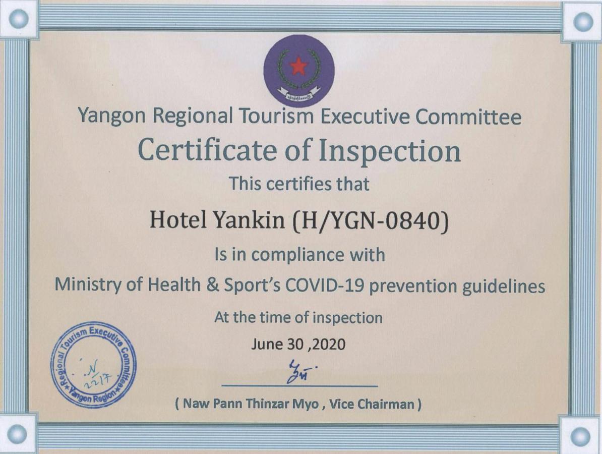 Hotel Yankin Yangon Exterior photo